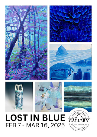 Lost in Blue – Cannon Beach Gallery, Cannon Beach OR