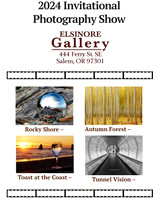 Invitational Photography Show (2024) Elsinore Gallery, Salem OR