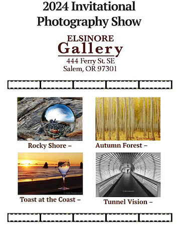 Invitational Photography Show (2024) Elsinore Gallery, Salem OR